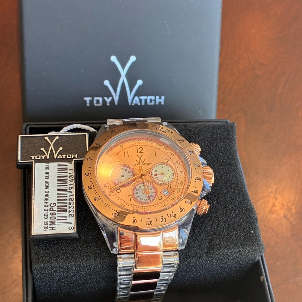 ToyWatch Chronograph Rose Gold Watch